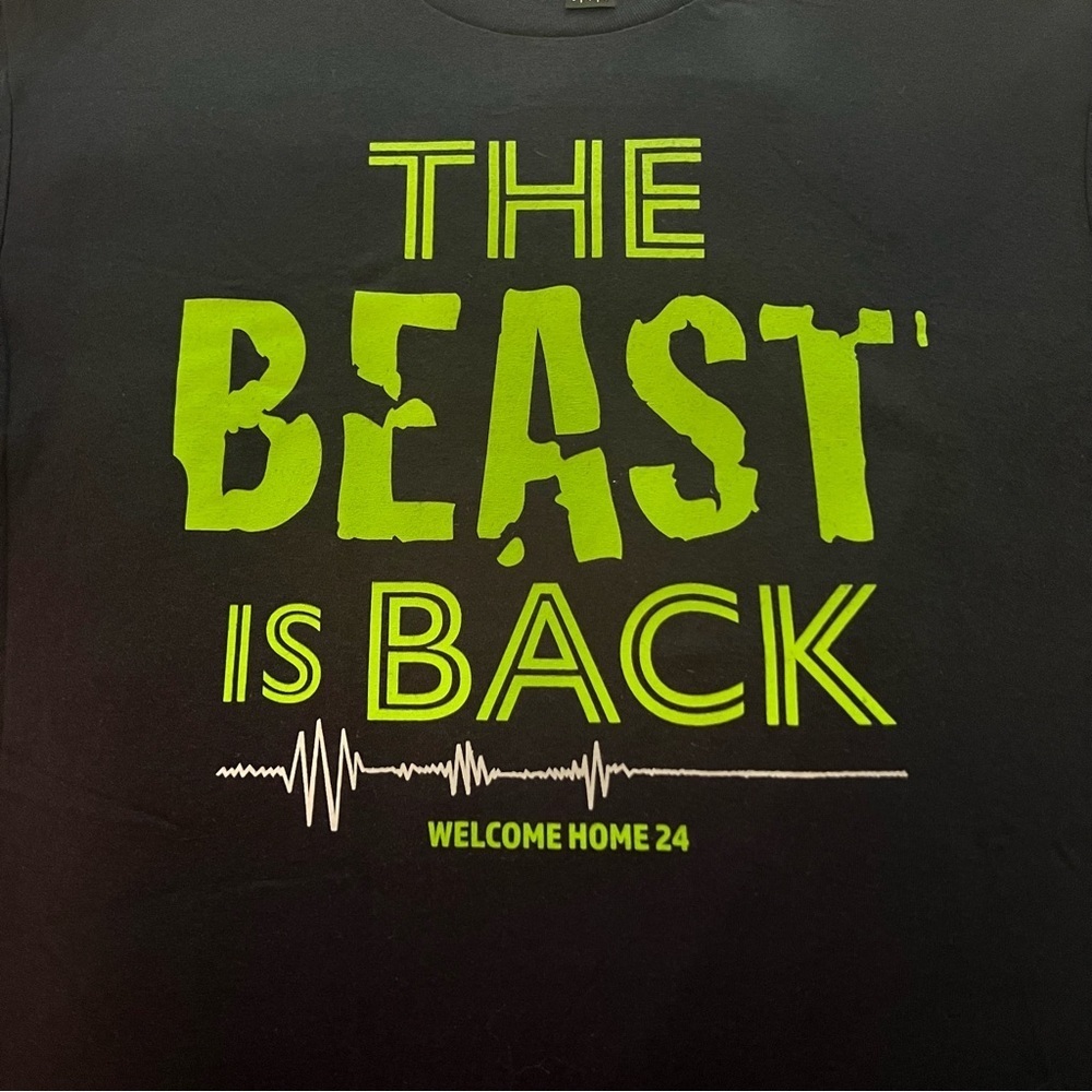 Seahawks Beast Mode Tee | The Beast Is Back Shirt | Multiple Sizes